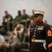 Barracks Marines completed the final evaluation of Ceremonial Drill School