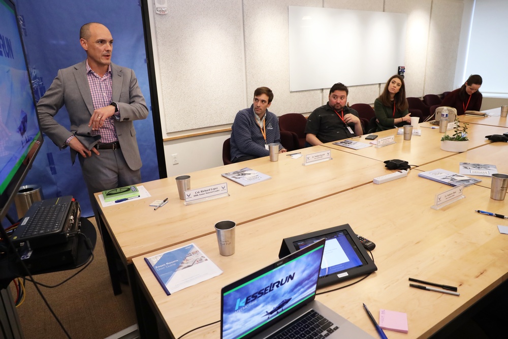 A Congressional Staff Delegation visits Kessel Run