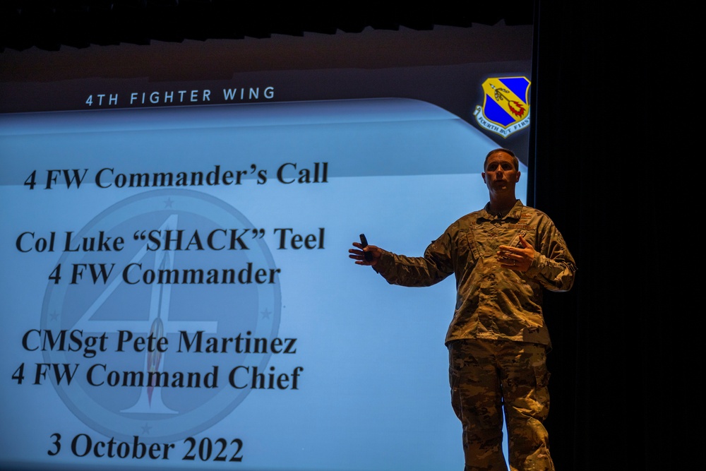 4 FW command team conducts first all-call