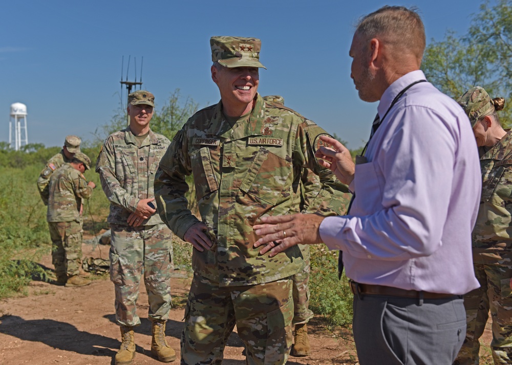 Central Security Service leadership visits Goodfellow