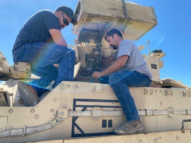 Sierra Army Depot helps improve readiness of armor battalion prepping for deployment