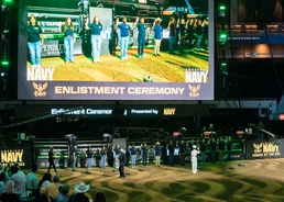 Impacting Lives A Few Seconds at a Time: NTAG San Antonio Enlists Future Sailors in the Capital City's Newest Arena