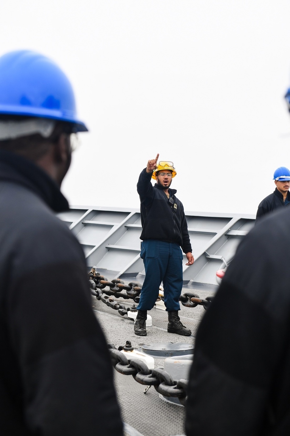 Bunker Hill Sea and Anchor Detail