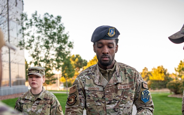 Reveille at Schriever SFB