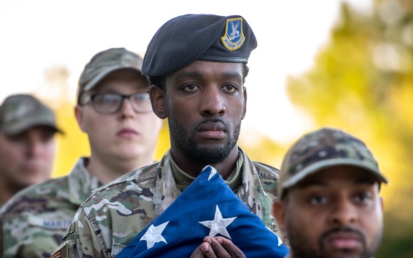 Reveille at Schriever SFB