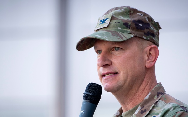 Reveille at Schriever SFB