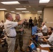 USACE Portland District volunteers field calls in the Blue Roof emergency control center on October 5, 2022.