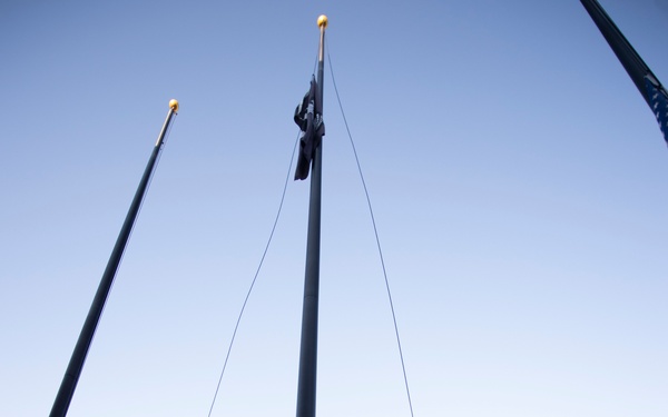 Reveille at Schriever SFB