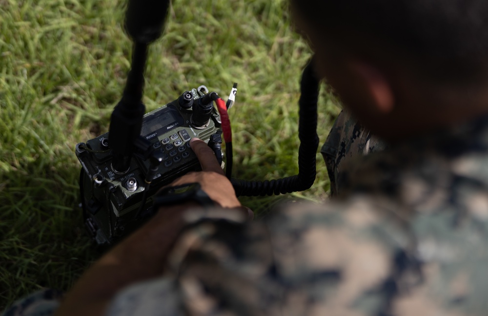 7th Communication Battalion Train In Preparation For The MEU