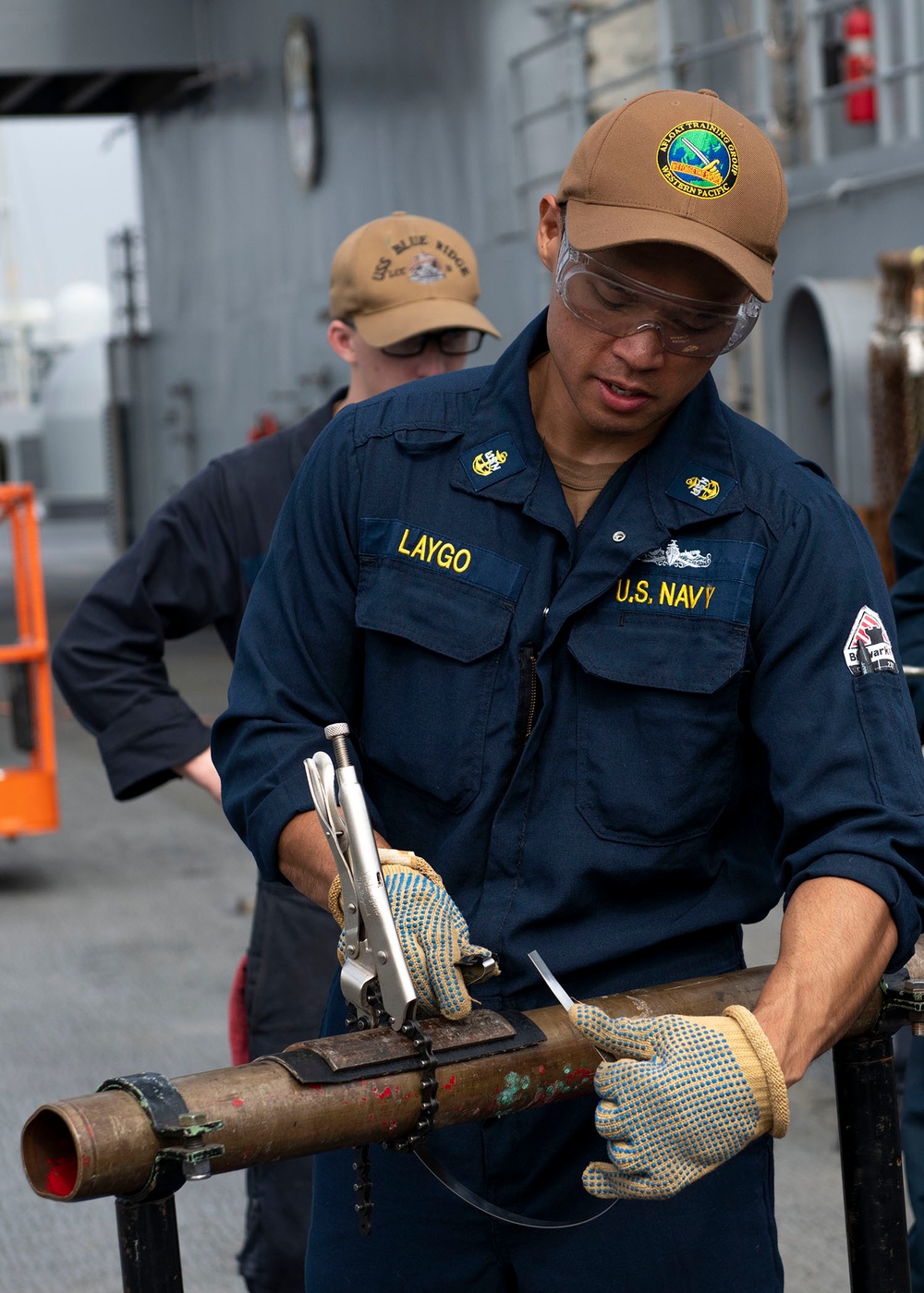 Blue Ridge Sailors Participate in MOB-D Assessment Training
