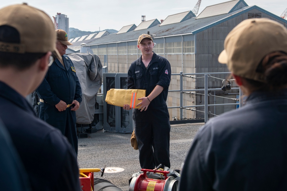 Blue Ridge Sailors Participate in MOB-D Assessment Training