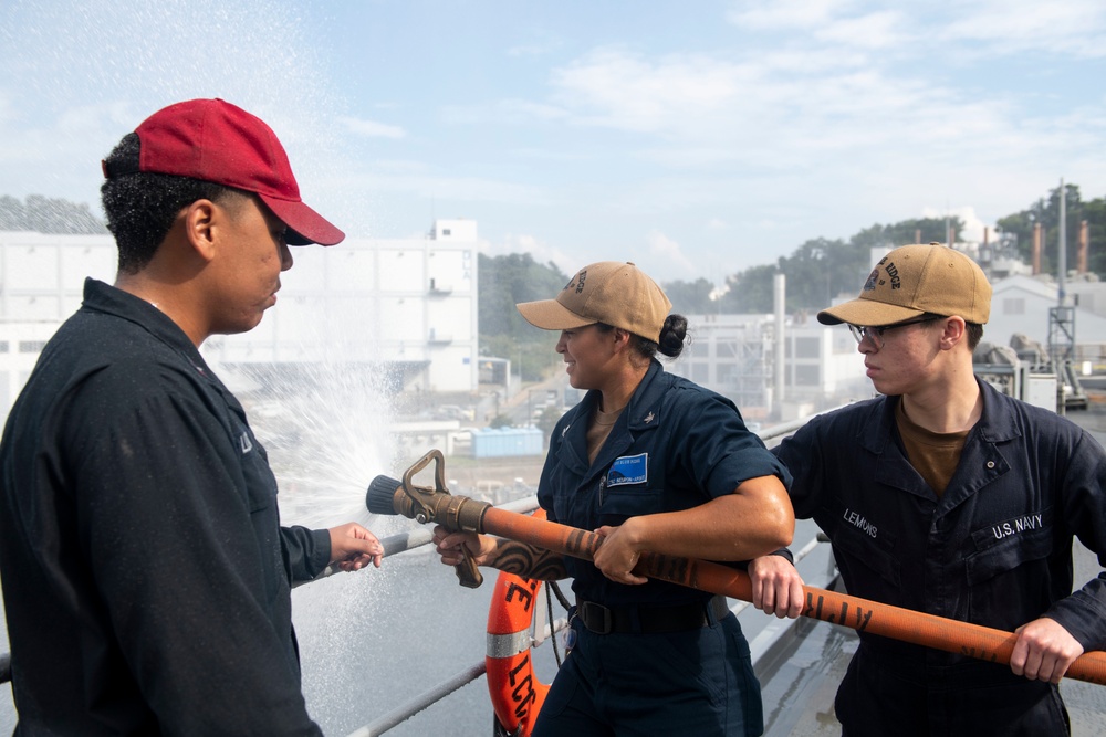 Blue Ridge Sailors Participate in MOB-D Assessment Training