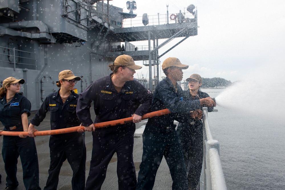 Blue Ridge Sailors Participate in MOB-D Assessment Training