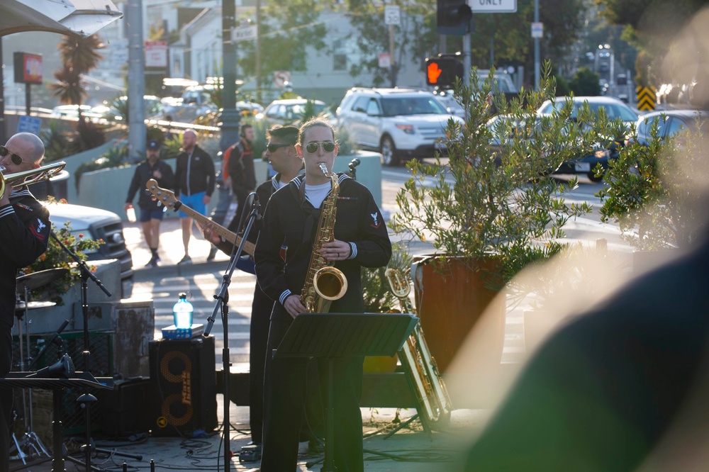 Navy Band South-West Performs at San Francisco Fleet Week