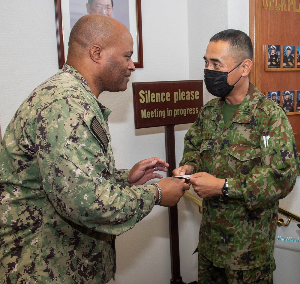 JGSDF Col. Fukuzoe visits CFAS