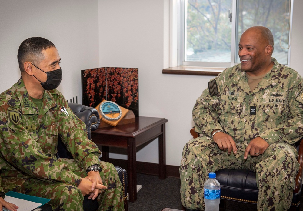 JGSDF Col. Fukuzoe visits CFAS