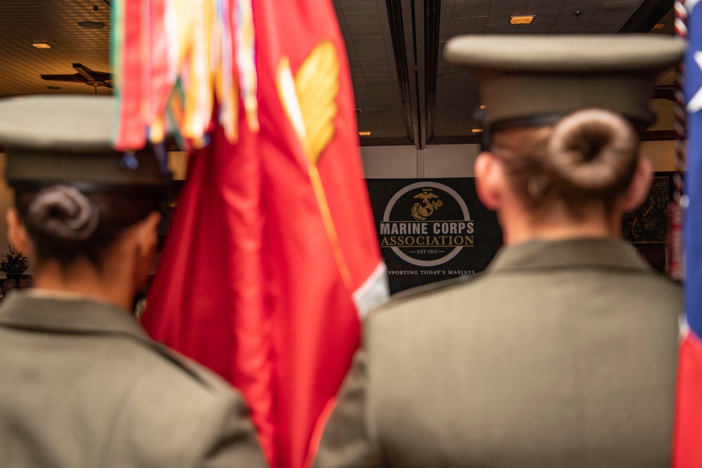 III MEF, MCIPAC Marines attend Fourth Annual Marine Corps Association Okinawa Professional Dinner