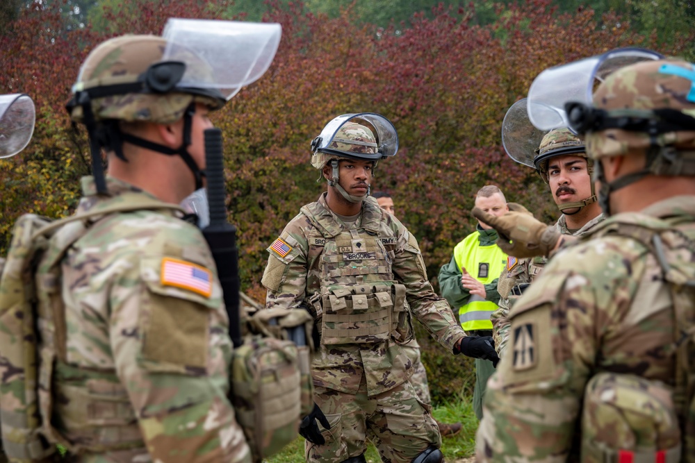 Task Force Nighthawk Soldiers practice CRC