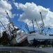 Damage boats and debris in Fort Myers