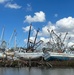 Damage boats and debris in Fort Myers