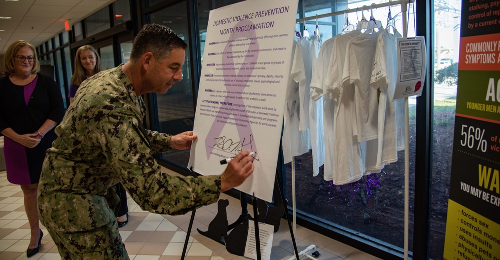 NAVSTA Mayport Domestic Violence Awareness Proclamation