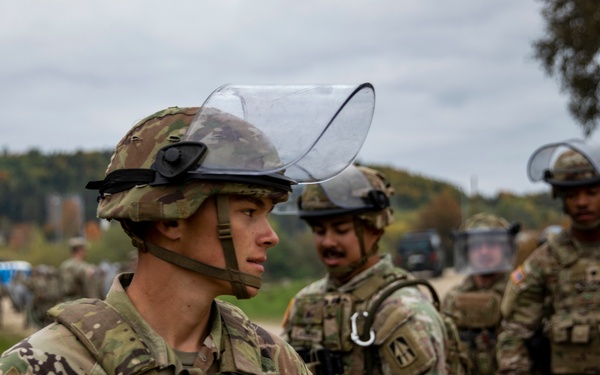 Task Force Nighthawk Soldiers practice CRC