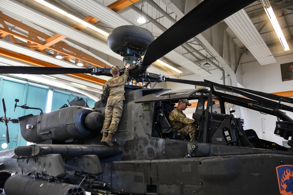 12 CAB AH-64 maintenance