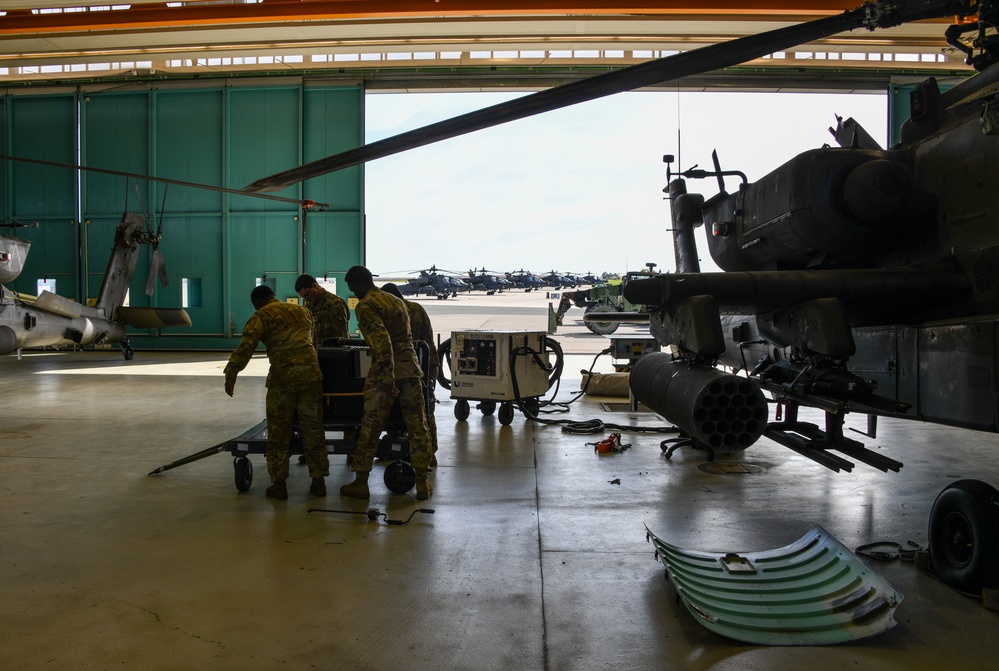 12 CAB AH-64 maintenance