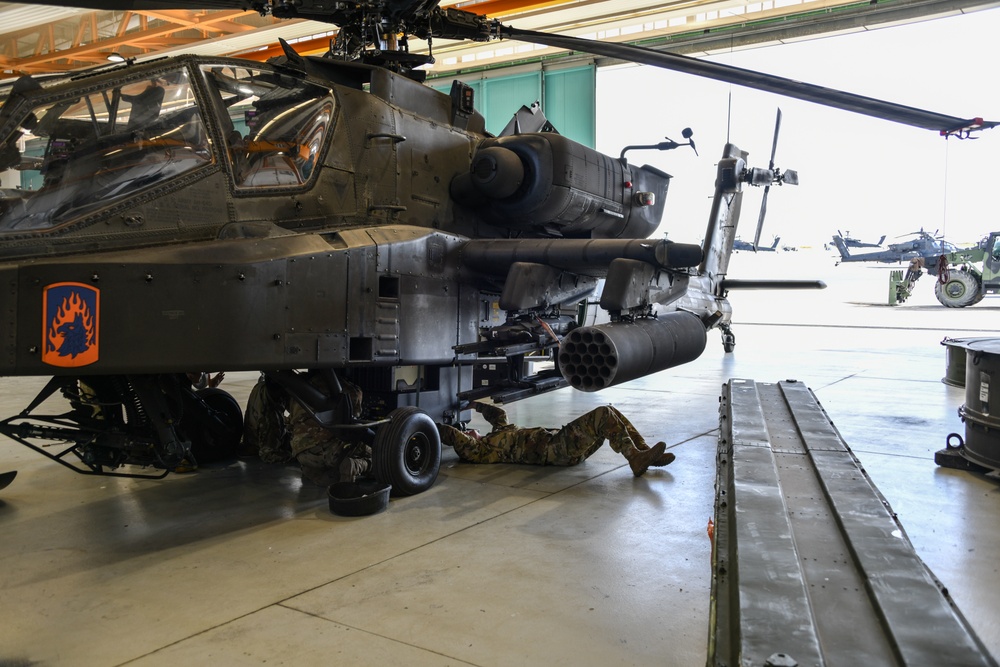 12 CAB AH-64 maintenance