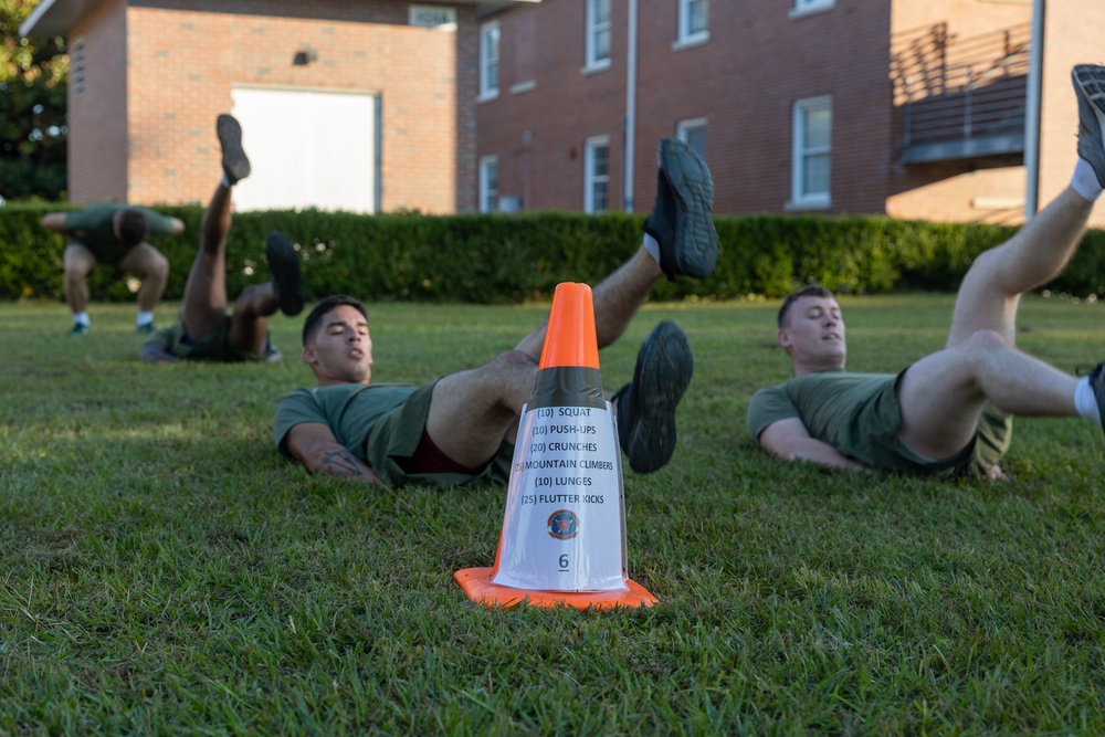 26th MEU Sergeant Major's PT