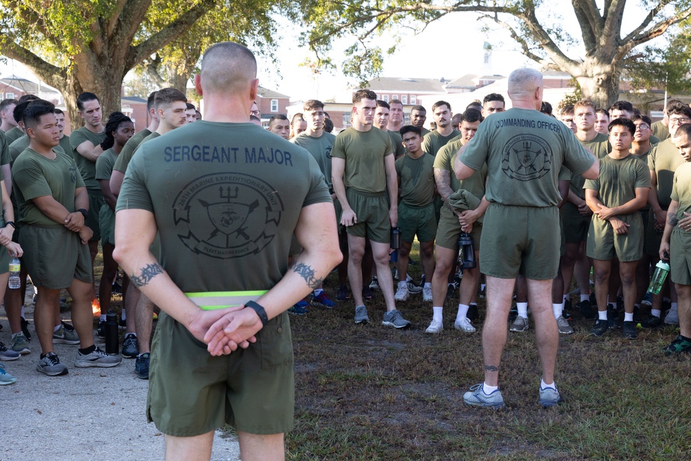 26th MEU Sergeant Major's PT