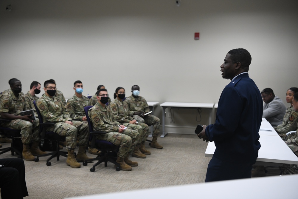 DVIDS - Images - Brig. Gen Terrence Adams shares insight to ROTC Cadets ...