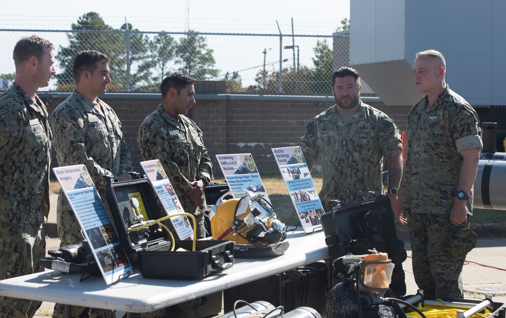 Explosive Ordnance Group Two hosts Brigadier General Marcus Annibale, Director of Expeditionary Warfare