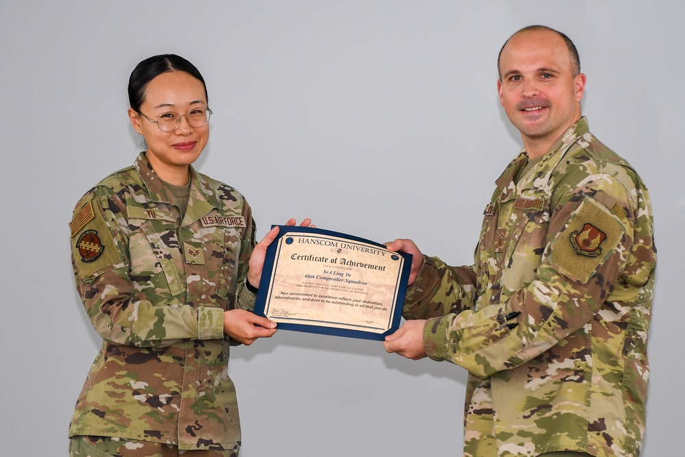 66th Comptroller Airman recognized by Hanscom University