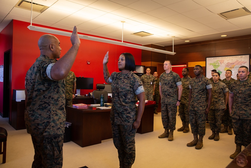 A Memorable Reenlistment