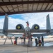 A-10 Demonstration Team washes an A-10