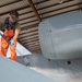 A-10 Demonstration Team washes an A-10