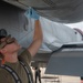 A-10 Demonstration Team washes an A-10