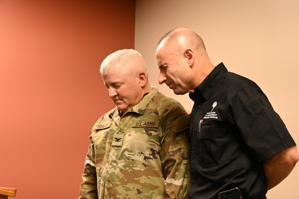 263rd Army Air and Missile Defense Command promotes Manucy