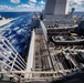 USS Arlington receives supplies from USNS Medgar Evers