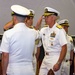 USS Ronald Reagan (CVN 76) conducts change of command ceremony at sea