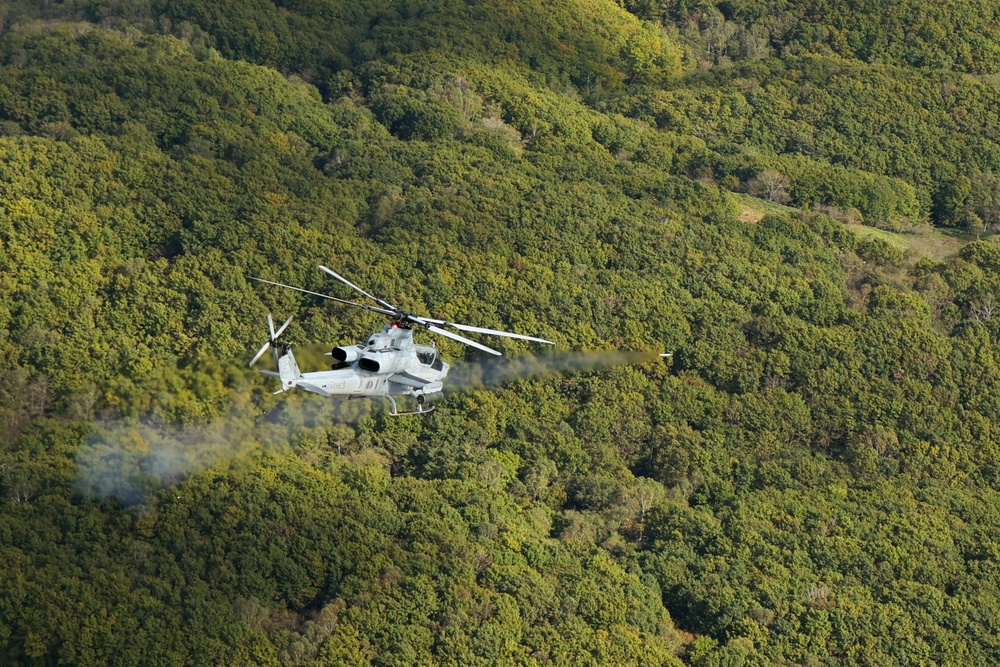 Resolute Dragon 22: Aerial Dive-Fire Drills