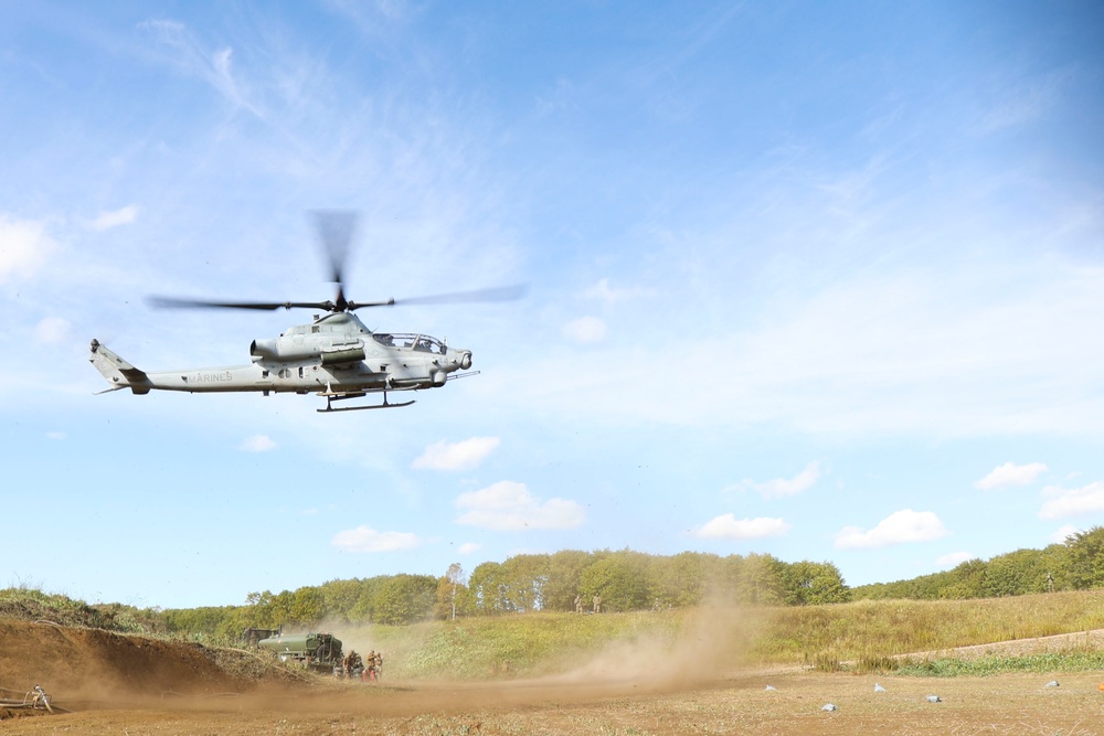 Resolute Dragon 22: Aerial Dive-Fire Drills
