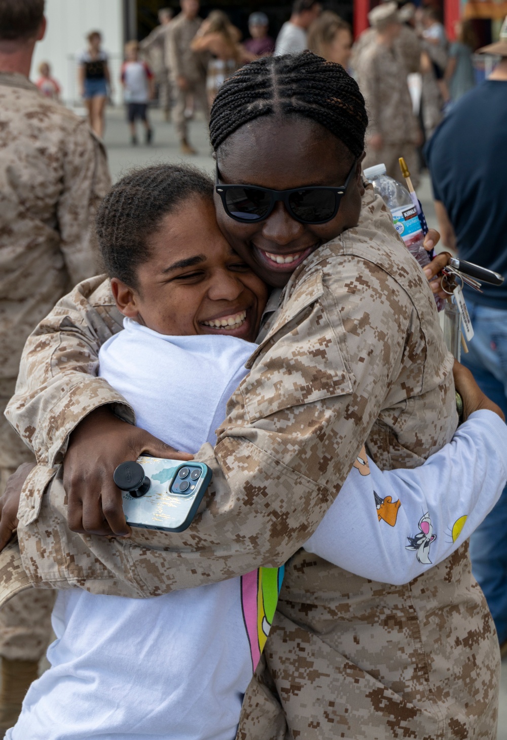 Marine Medium Tiltrotor Squadron 163 Returns from Deployment