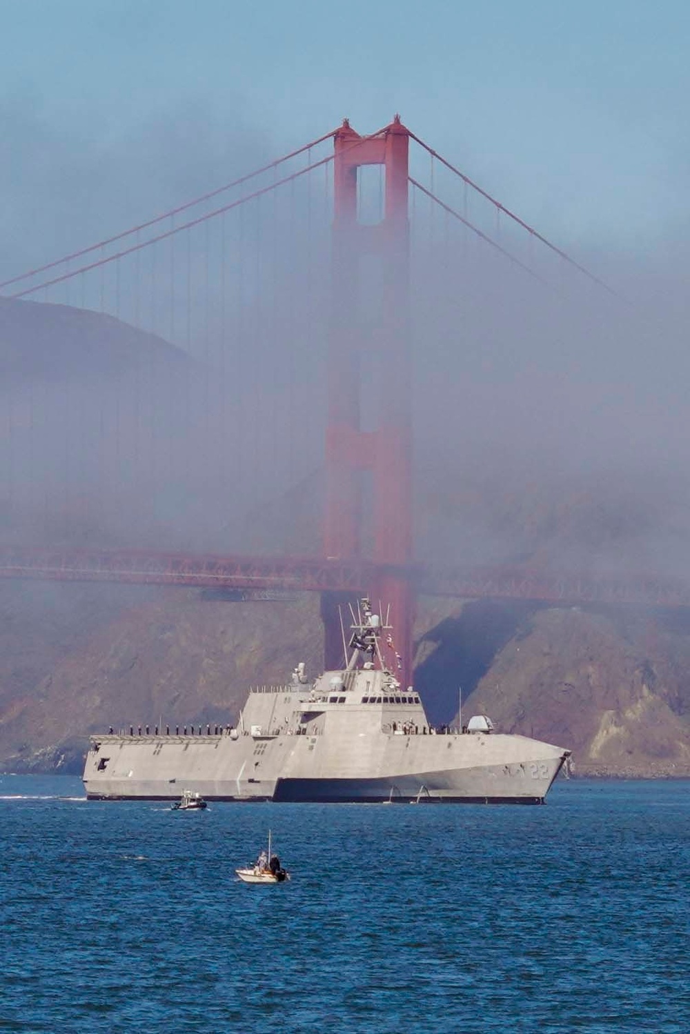 Parade of Ships - San Francisco Fleet Week 2022