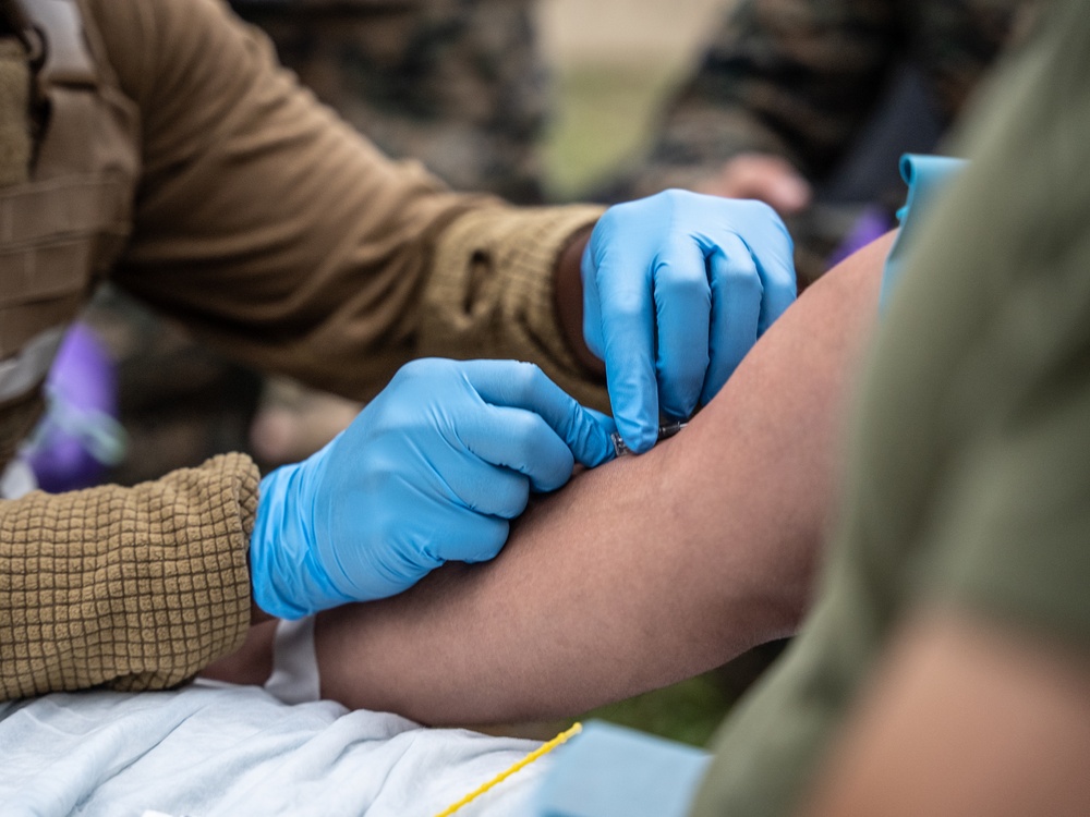 Resolute Dragon 22 | U.S. Corpsmen conduct Valkyrie Training