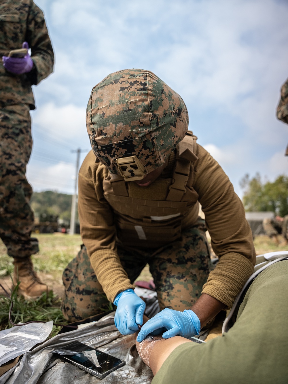 Resolute Dragon 22 | U.S. Corpsmen conduct Valkyrie Training
