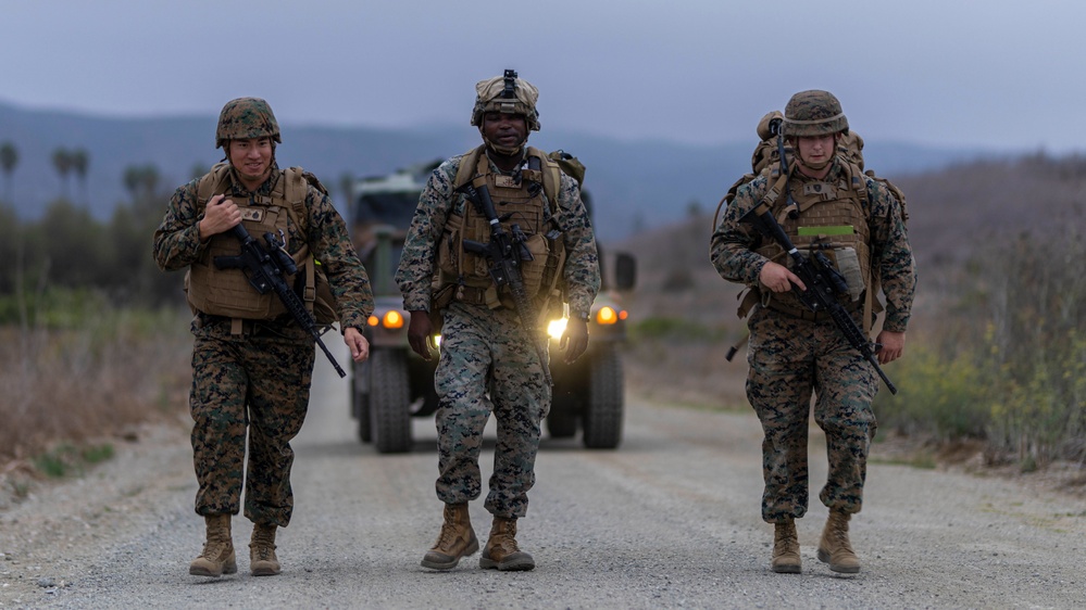 9th Communication Battalion Charlie Company Hike