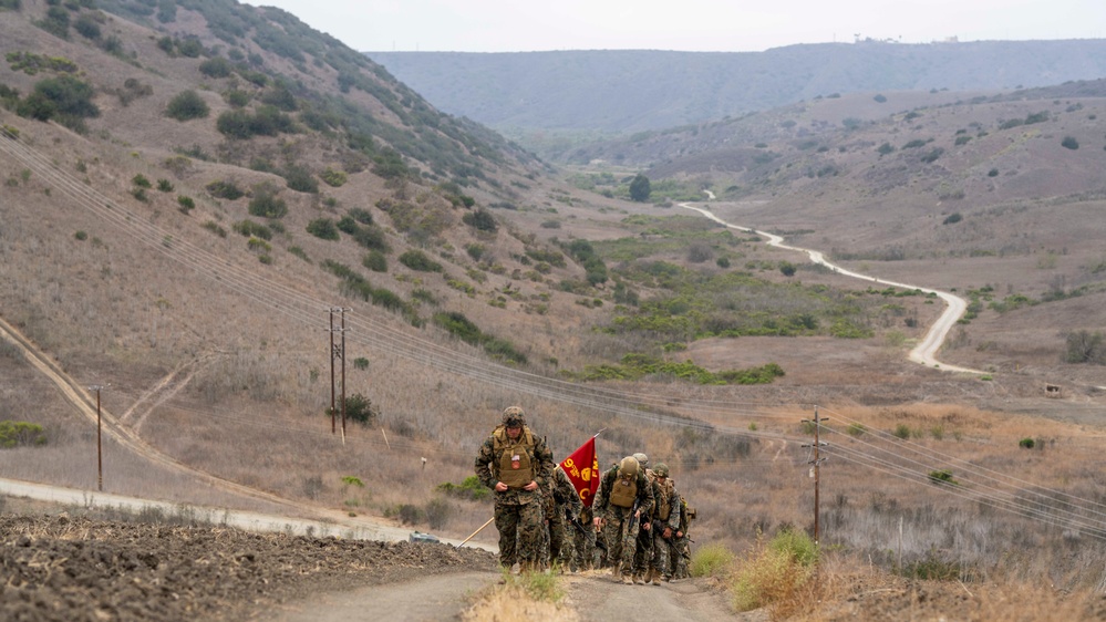 9th Communication Battalion Charlie Company Hike