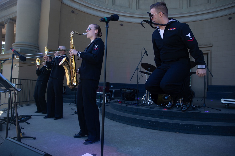 SF Fleet Week: U.S. Navy Southwest Band at Golden Gate Park